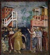 Giotto, Renunciation of Wordly Goods